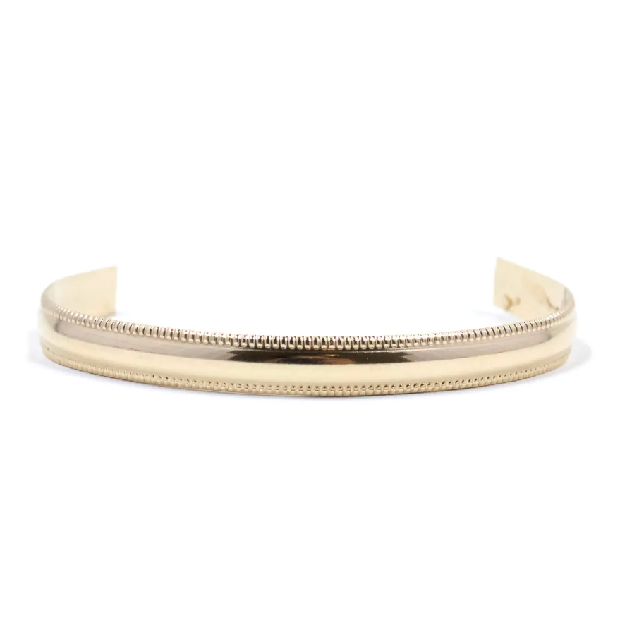 14k Noémie Milgrain Cuff